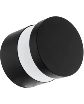 Eglo Melzo Ude Væg 11w 1300lm 3000k Ip44 Sort Udendørslampe 97303