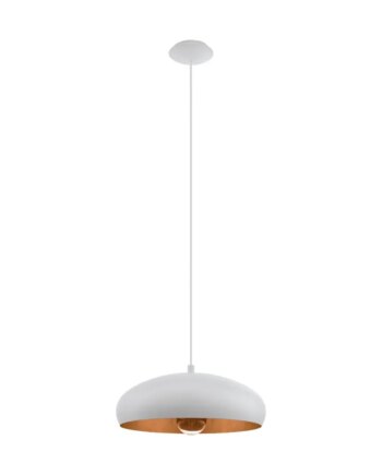 Eglo Mogano Pendel Hvid Kobber Pendellampe 94606