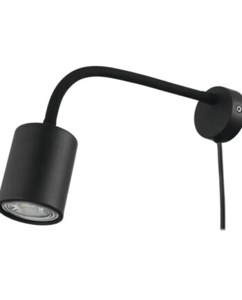 Eglo Portella Spot Flex Gu10 400lm Sort Spotlampe 33673