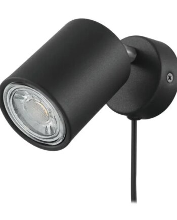 Eglo Portella Spot Gu10 250lm Sort Spotlampe 33672