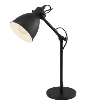 Eglo Priddy Bord Sort Bordlampe 49469