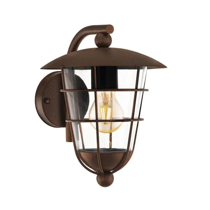 Eglo Pulfero Ude Væg Ned Antik Udendørslampe 94855