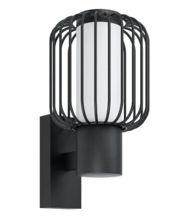 Eglo Ravello Ude Væg Ip44 Sort Udendørslampe 98721