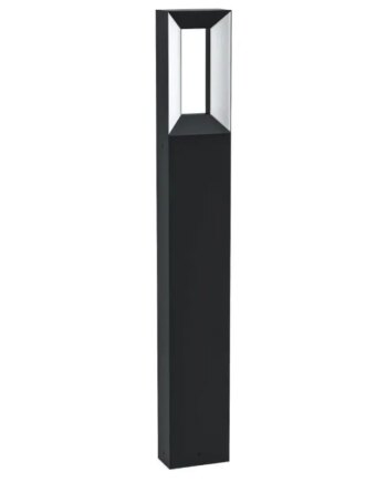 Eglo Riforano Ude Stander H770 2x5w 2x550lm 3000k Ip54 Sort Udendørslampe 98728