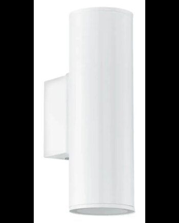 Eglo Riga Ude Væg 2x3w Ip44 Hvid Udendørslampe 94101