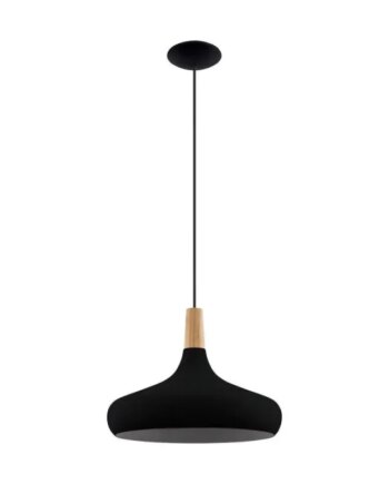 Eglo Sabinar Pendel E27 ø400 Sort Pendellampe 900163