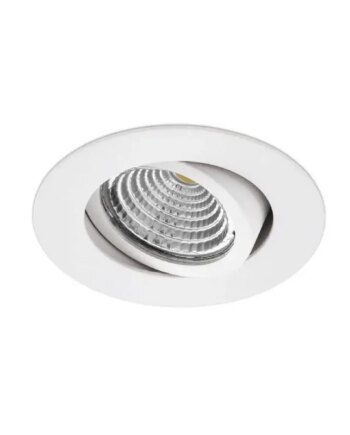 Eglo Saliceto   Indbyg  Kip  Boks Iso 4w 250lm 2700k Dæmpb  Ip23 Hvid Indbygninglampe 31153