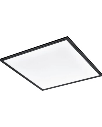 Eglo Salo   Loft 595x595 4000k Sort Hvid Loftlampe 900819