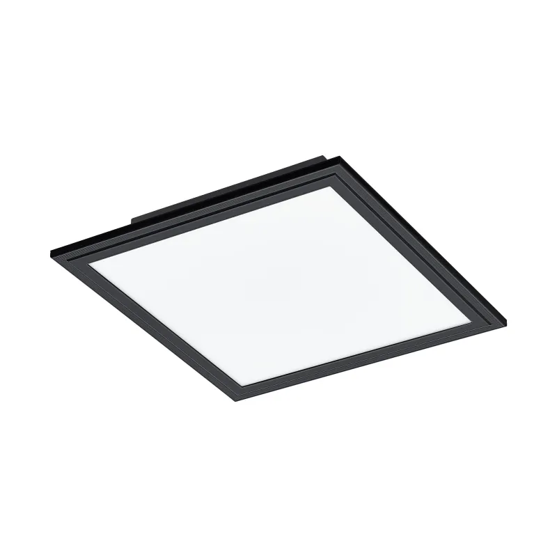Eglo Salo Loft 300x300 2000lm 4000k Sort Hvid Loftlampe 900817