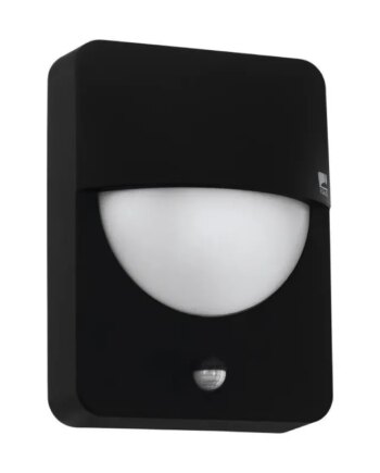 Eglo Salvanesco Ude Væg Sensor Ip44 Sort Udendørslampe 98705