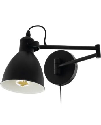 Eglo San Peri Væg E27 Sort Væglampe 97886