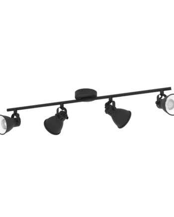 Eglo Seras Spot 4x240 Lm Sort Spotlampe 98408