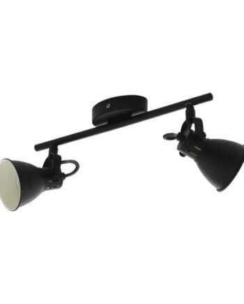 Eglo Seras Spot 2x240 Lm Sort Spotlampe 98398