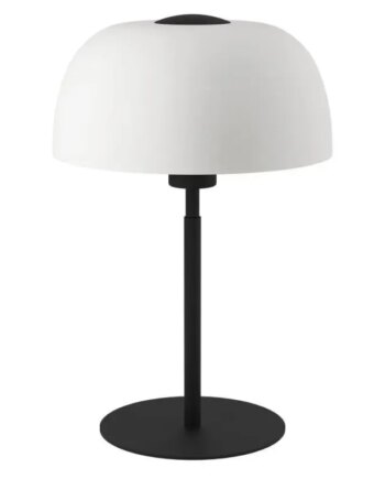 Eglo Solo   Bord E27 Sort Hvid  Bordlampe 900142