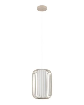 Eglo Terrarosa Pendel E27 ø240 Sand Hvid  Pendellampe 900866