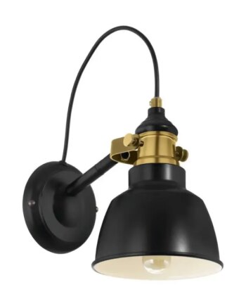 Eglo Thornford Væg Sort Bronze Væglampe 49522