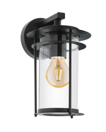 Eglo Valdeo Ude Væg Sort Udendørslampe 96239