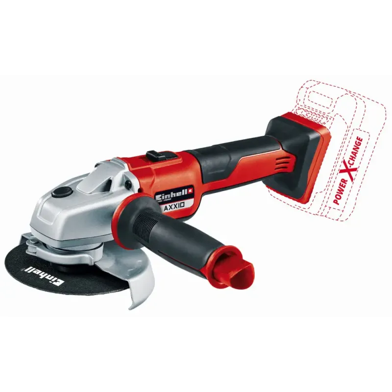 Einhell Axxio Vinkelsliber 18 Volt ø125 Mm    Batteri Og Lader