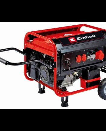 Einhell Tc-pg 65 E5 Benzindrevet Generator Med 2x230 Volt Og 1x400 Volt
