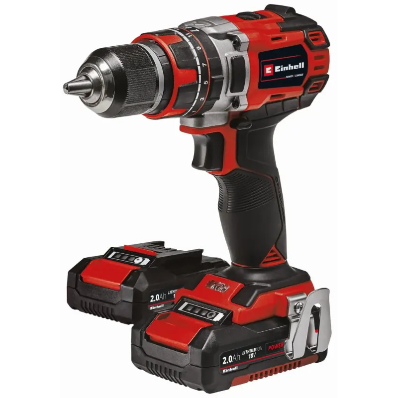 Einhell Te-cd 18-50 Akku-slagboremaskine 2x18v- 0ah Batteri Og Lader