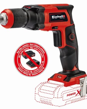 Einhell Te-dy 18 Li Akku Gipsskruemaskine   Batteri Og Lader