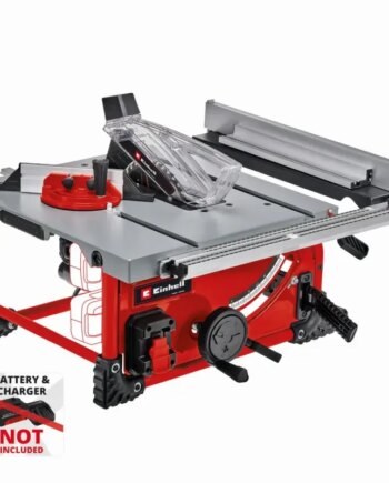 Einhell Te-ts 36 210 Li Akku Bordrundsav 2x18 Volt   Batteri Og Lader