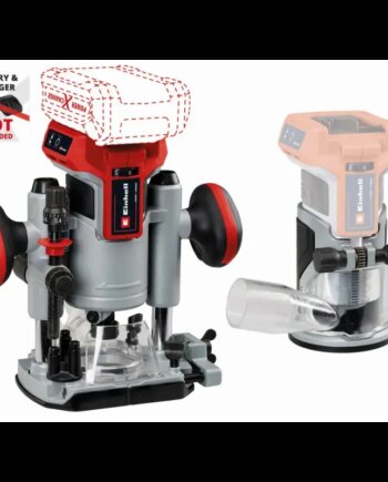 Einhell Tp-ro 18 Set Li Bl Overfræser 35 45 Mm 18v   Batteri Og Lader
