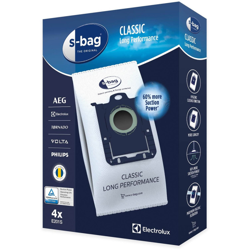 Electrolux E201s  -bag Støvsugerposer