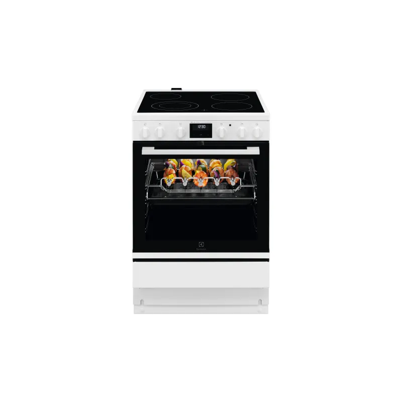 Electrolux Lkr66449nw Glaskeramisk Komfur