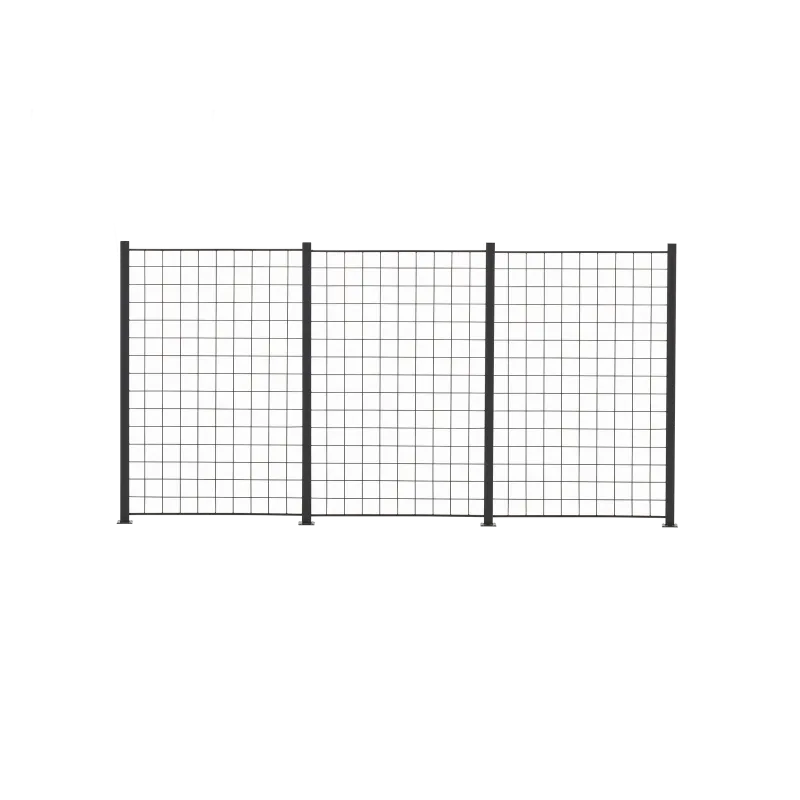 Fag Espalie Sort 150x100 Cm Inkl    Alu Stolper 158 Cm 116-096