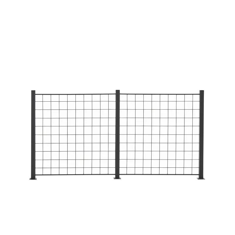 Fag Espalie Sort 100x100 Cm Inkl    Alu Stolper 108 Cm 116-091