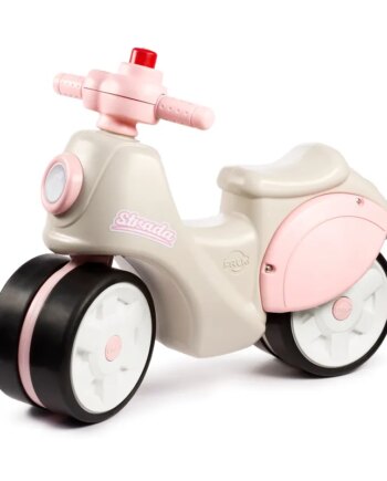 Falk Strada Første års Scooter Cremfarvet Og Rosa 808-015