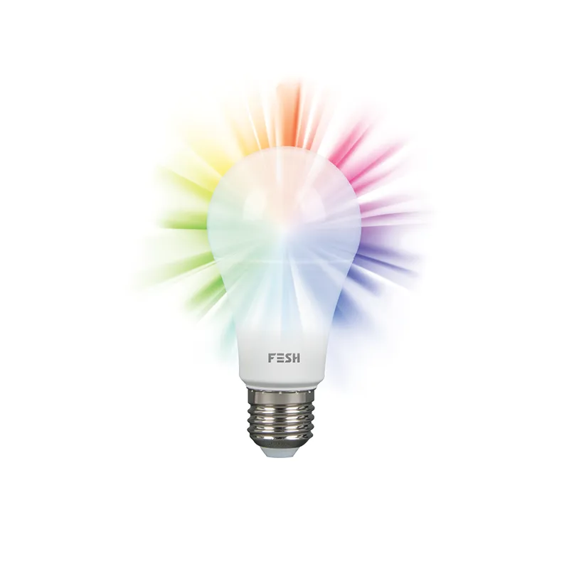 Fesh Smart Home Led Pære  Multicolor E27 9w   60
