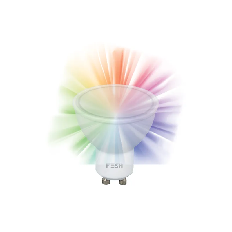 Fesh Smart Home Led Spot  Multicolor Gu10 5w   50