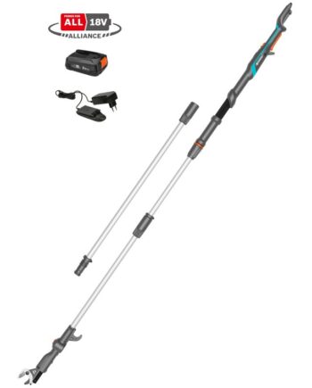 Gardena Batteridrevet Teleskopgrensaks Highcut 360 18v  Sæt 14776-20