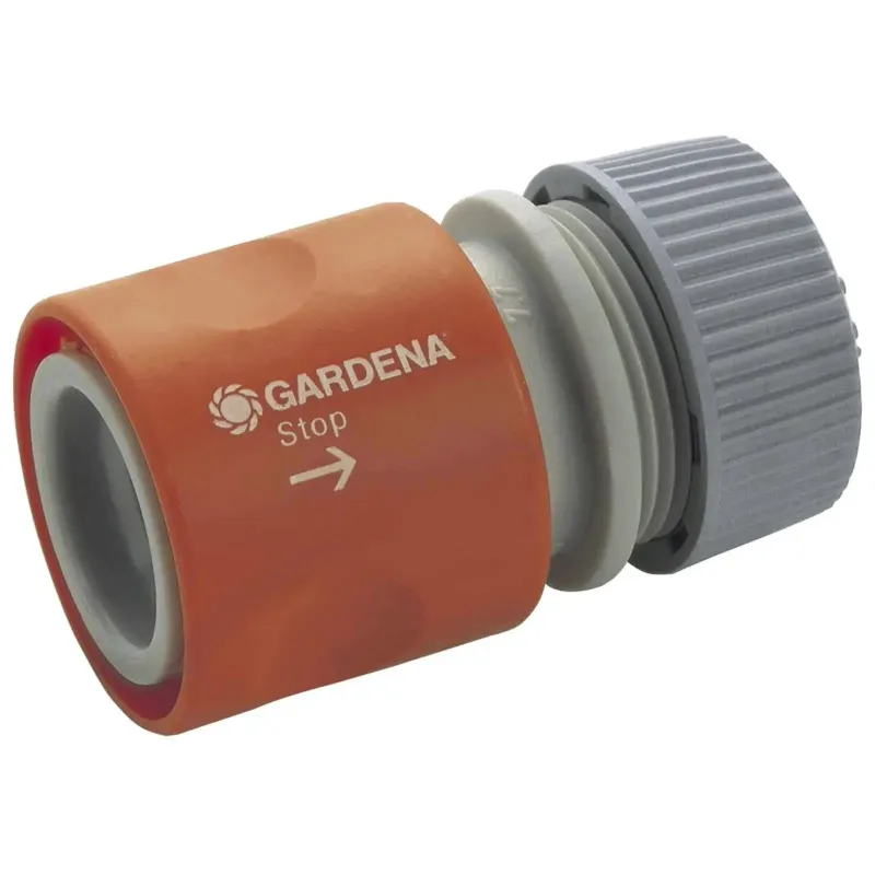 Gardena Slangekobling   Quot  Med Stop 18213-20