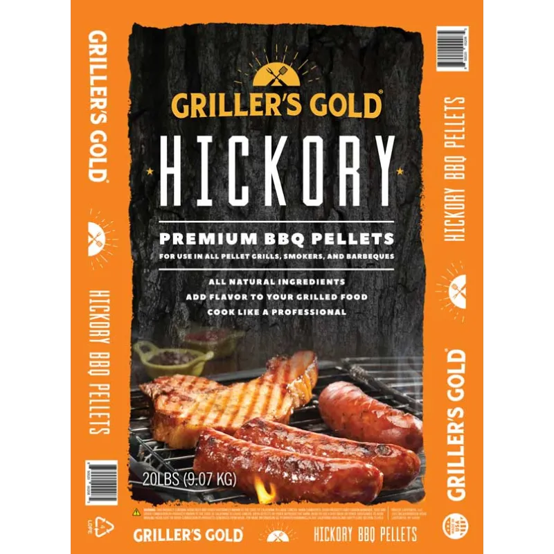 Griller Gold Hickory Træpiller Kg