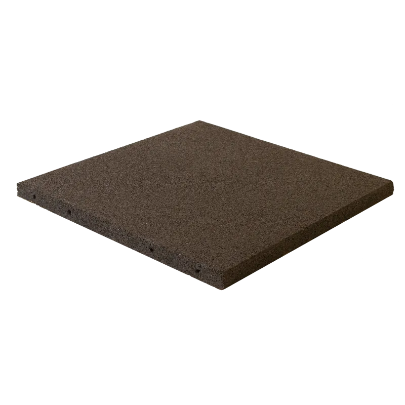 Gummiflise 50x50x3 Cm Sort Nordic Play 810-164