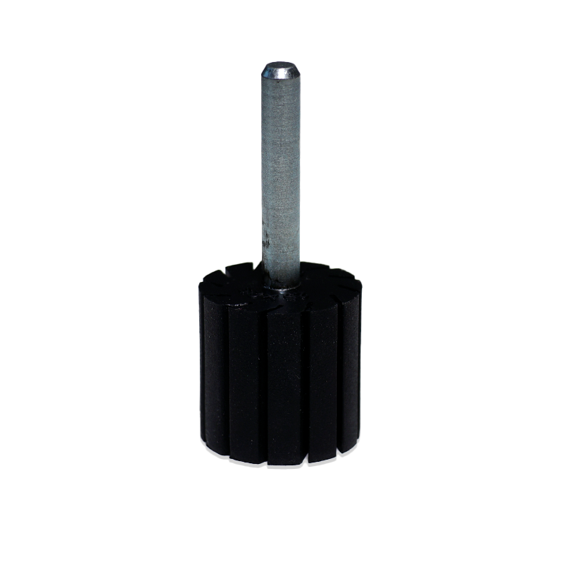 Gummihoved 25x25mm   6mm Skaft