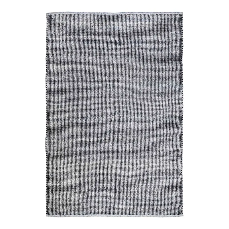 Håndvævede Tæppe Grå Lyseblå Flad Vævning 200x300 Cm 39811111
