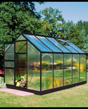 Halls Drivhus Popular 106 Sort     Mm Poly  F09710