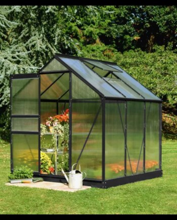 Halls Drivhus Popular 66 Sort     Mm Poly  F09939