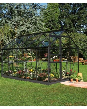 Halls Popular 106 Drivhus    2mâ   Med   Mm Glas Inkl  Fundament F09797