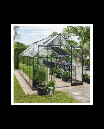 Halls Qube 816 Sort      Mm Hærdet Glas  F09864