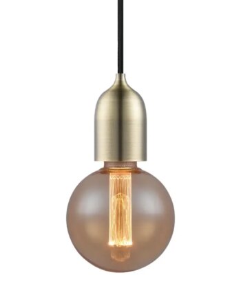 Halo Design Classic Fatningssæt E27 Antik Messing 739974