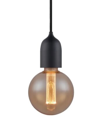 Halo Design Classic Fatningssæt E27 Sort 739967