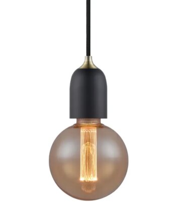 Halo Design Classic Fatningssæt Sortolieret Træ 739981