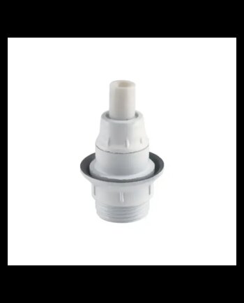 Halo Design E14 Fatning Med Omløbsring Hvid 912629