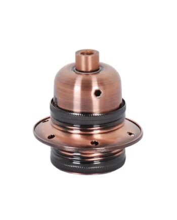 Halo Design Fatning  Metal Combi E27 Antik-kobber 717804
