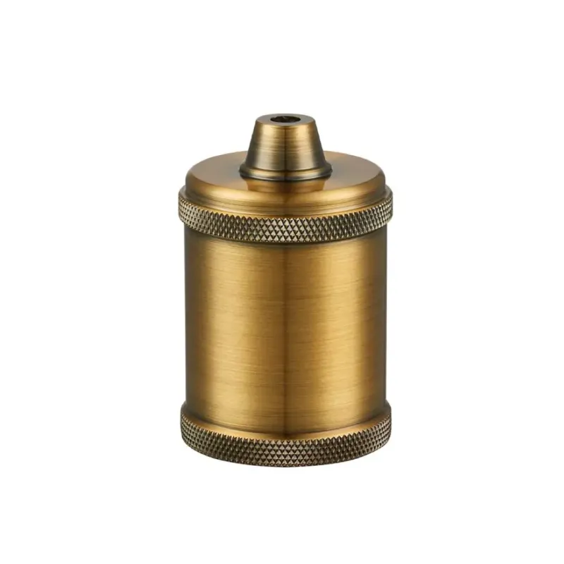 Halo Design Fatning  Raw  Metal E27 Antik 717507